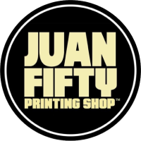 logo juan fifty printing shop